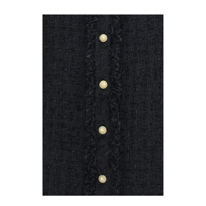 MAYFEYR - Balmain - Tweed Shirt - HF1HD005XM07