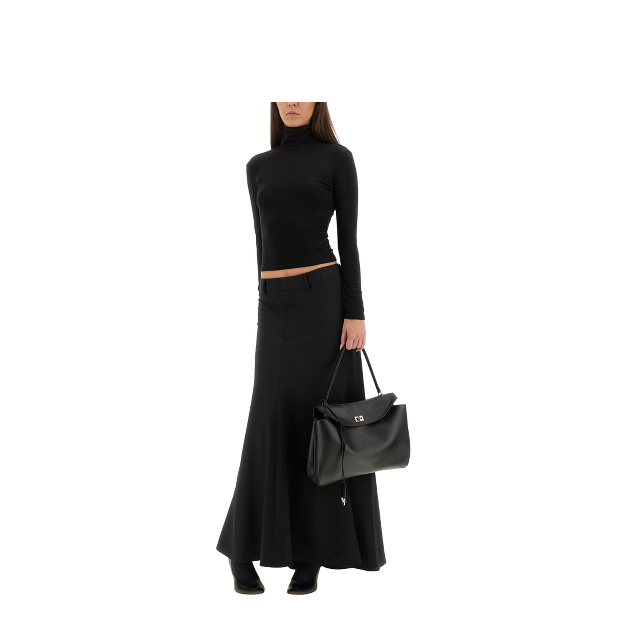 Godet Long Skirt