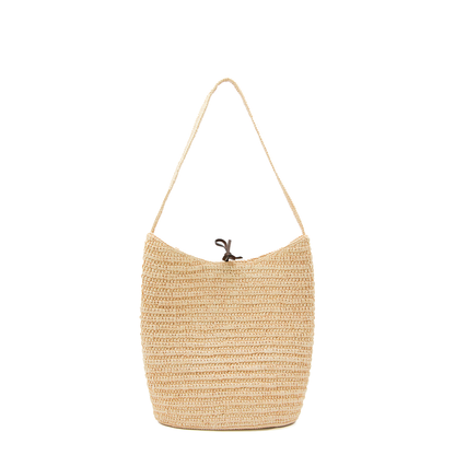 MAYFEYR - The Row - Raffia Alma Shoulder Bag - W2173W27NAT