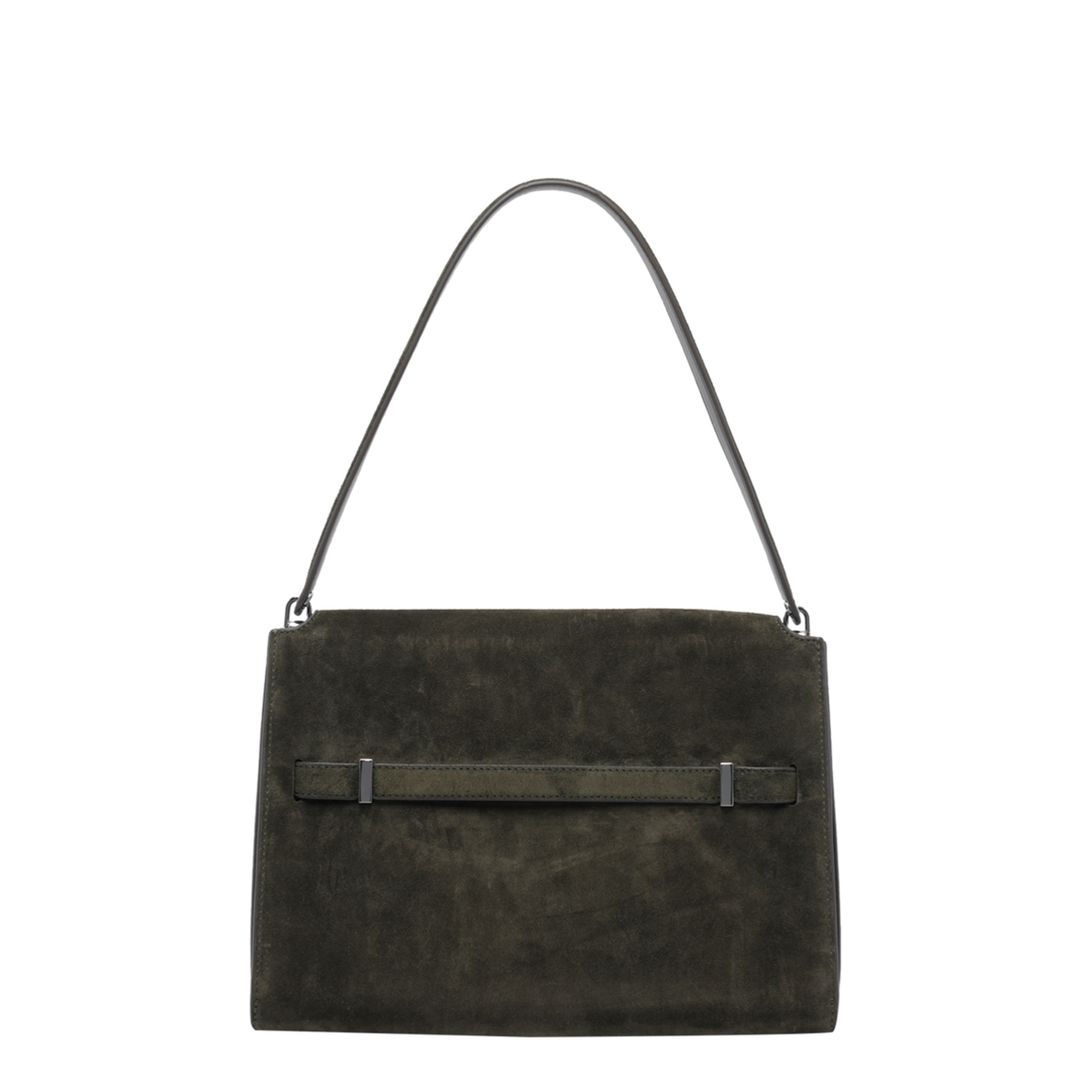 Shoulder Bag Leather Black