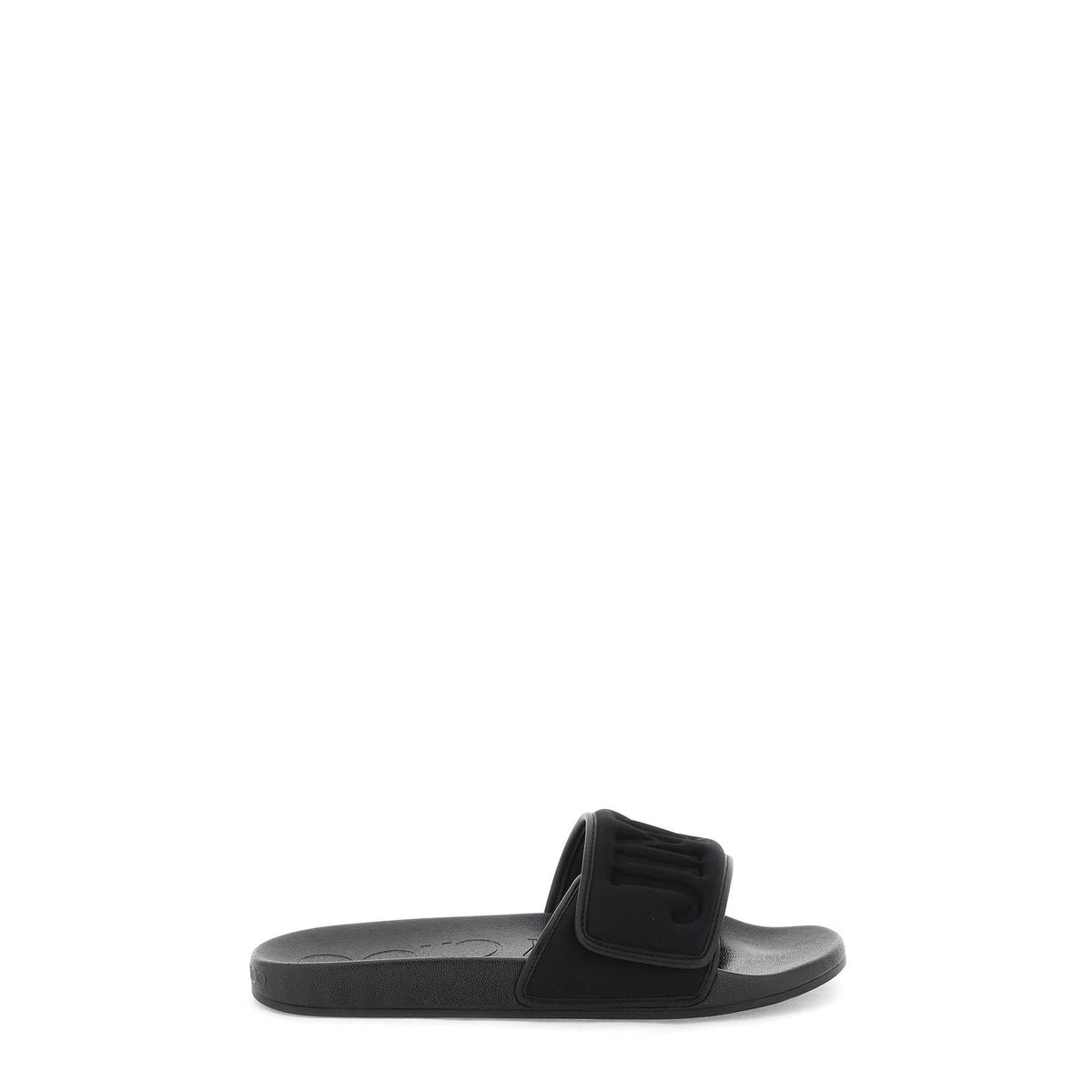 Jimmy Choo slides with logo