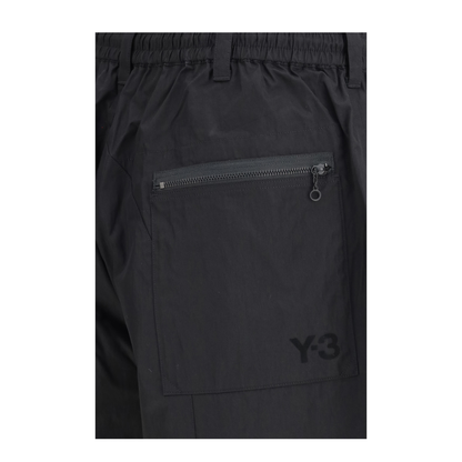 MAYFEYR - Y-3 - Cotton-Blend Cargo Bermuda Shorts - KH3208