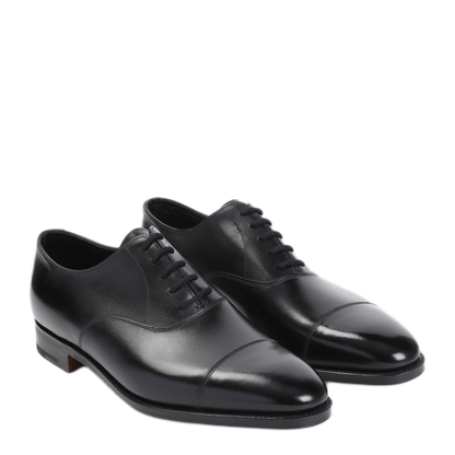 MAYFEYR - John Lobb - City Ii Black Calf Leather Oxfords - 008031L1R
