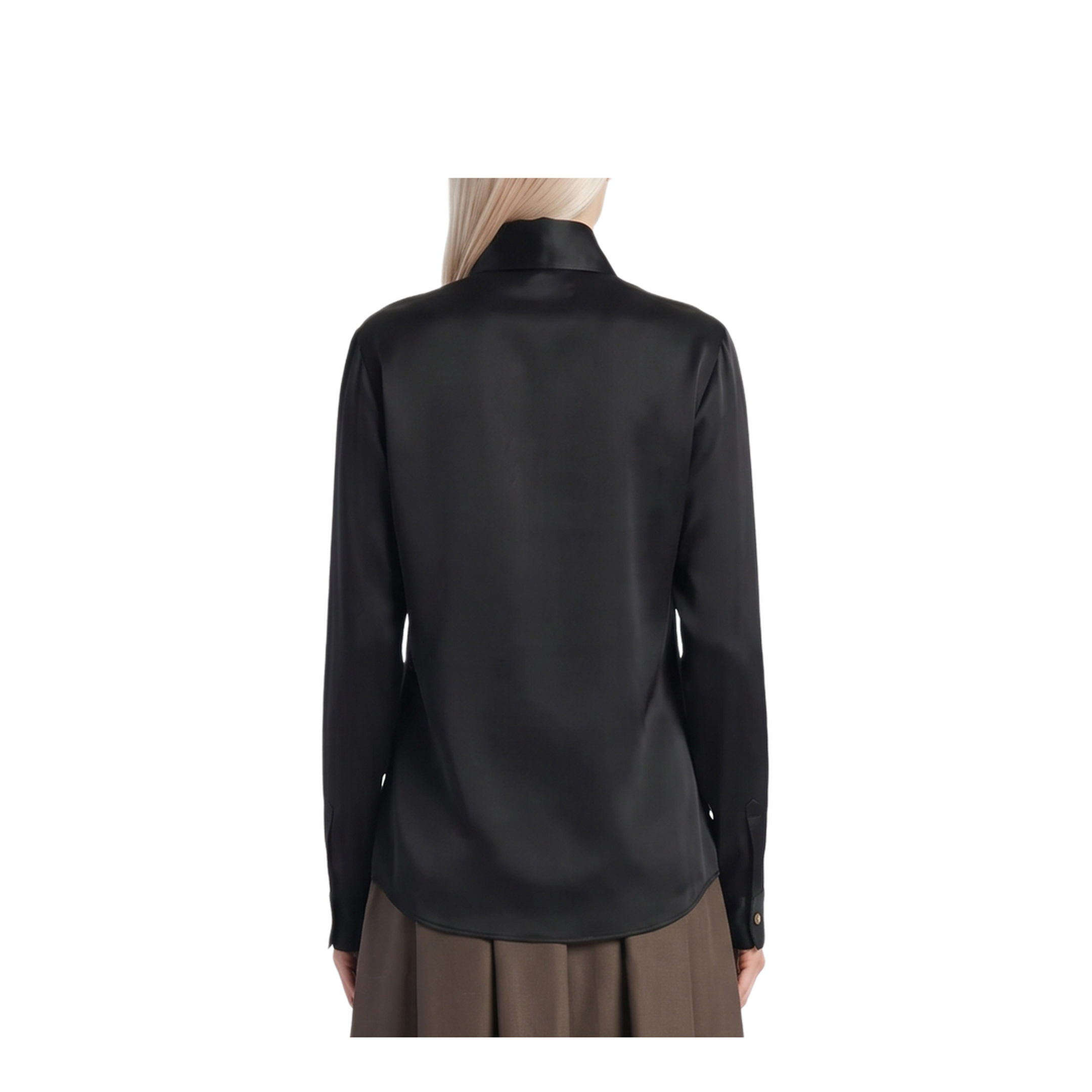 MAYFEYR - Khaite - Ivy Shirt Black - 24824120200