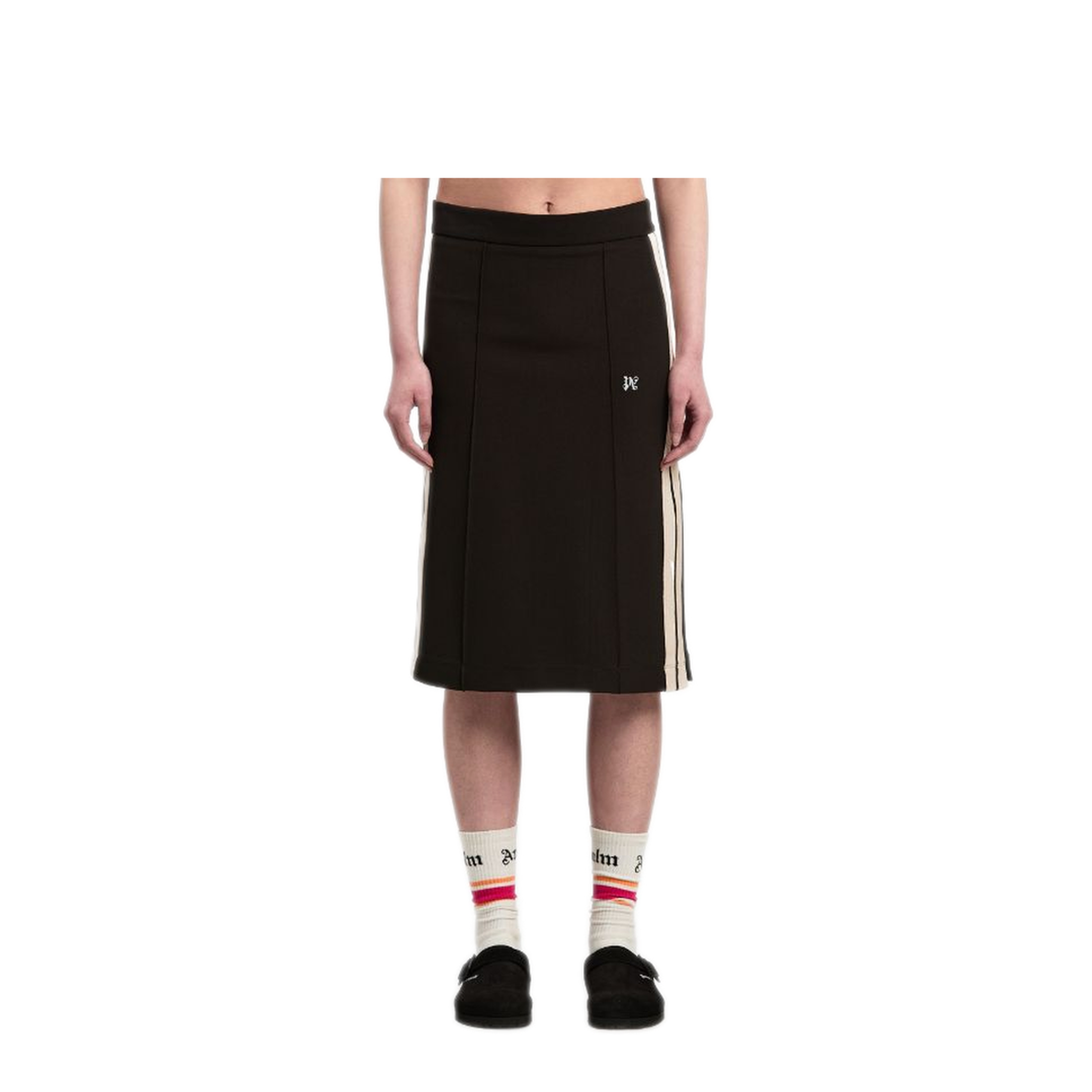 MAYFEYR - Palm Angels - Monogram Midi Skirt - PWCC081F24FAB0021003
