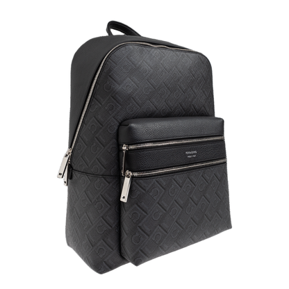 MAYFEYR - Ferragamo - Backpack With Monogram - 241366TRAVEMBBLO779699NEROGRI
