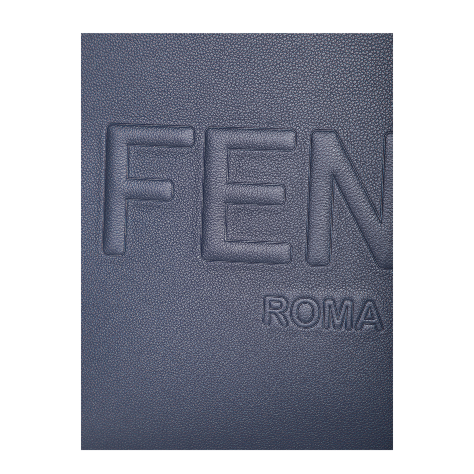 Sunshine Medium Leather Tote Bags - Blue