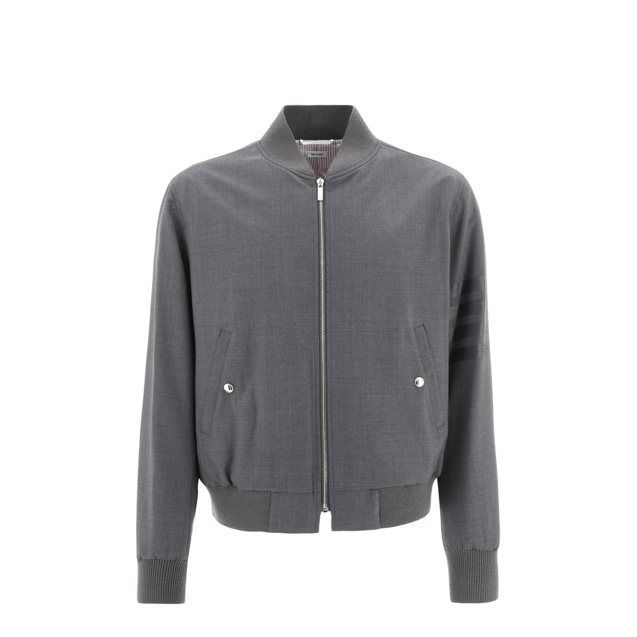 MAYFEYR - Thom Browne - 4-Bar Bomber Jacket - MJO030A06146025