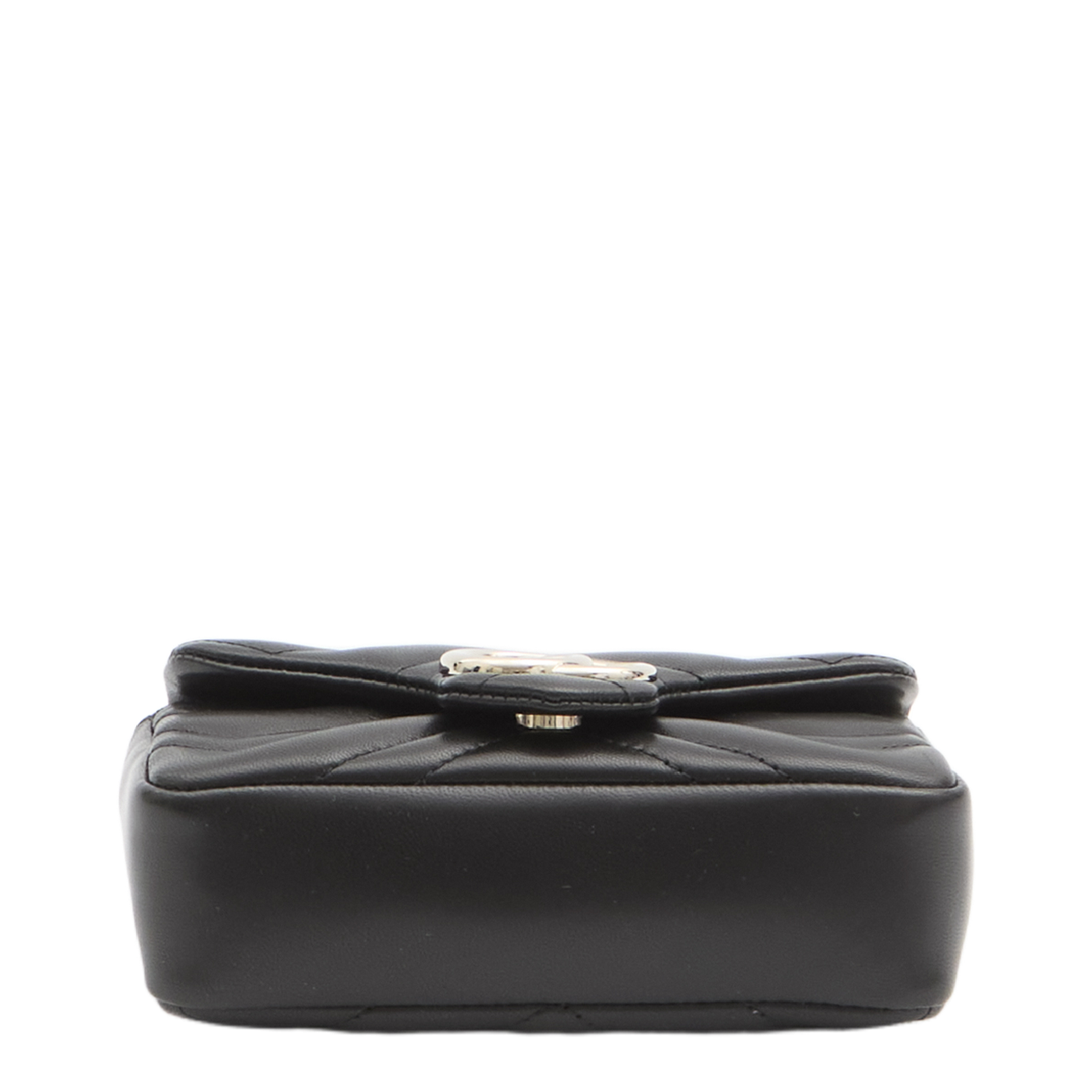 GG Marmont Mini Shoulder Bag Lambskin - Black
