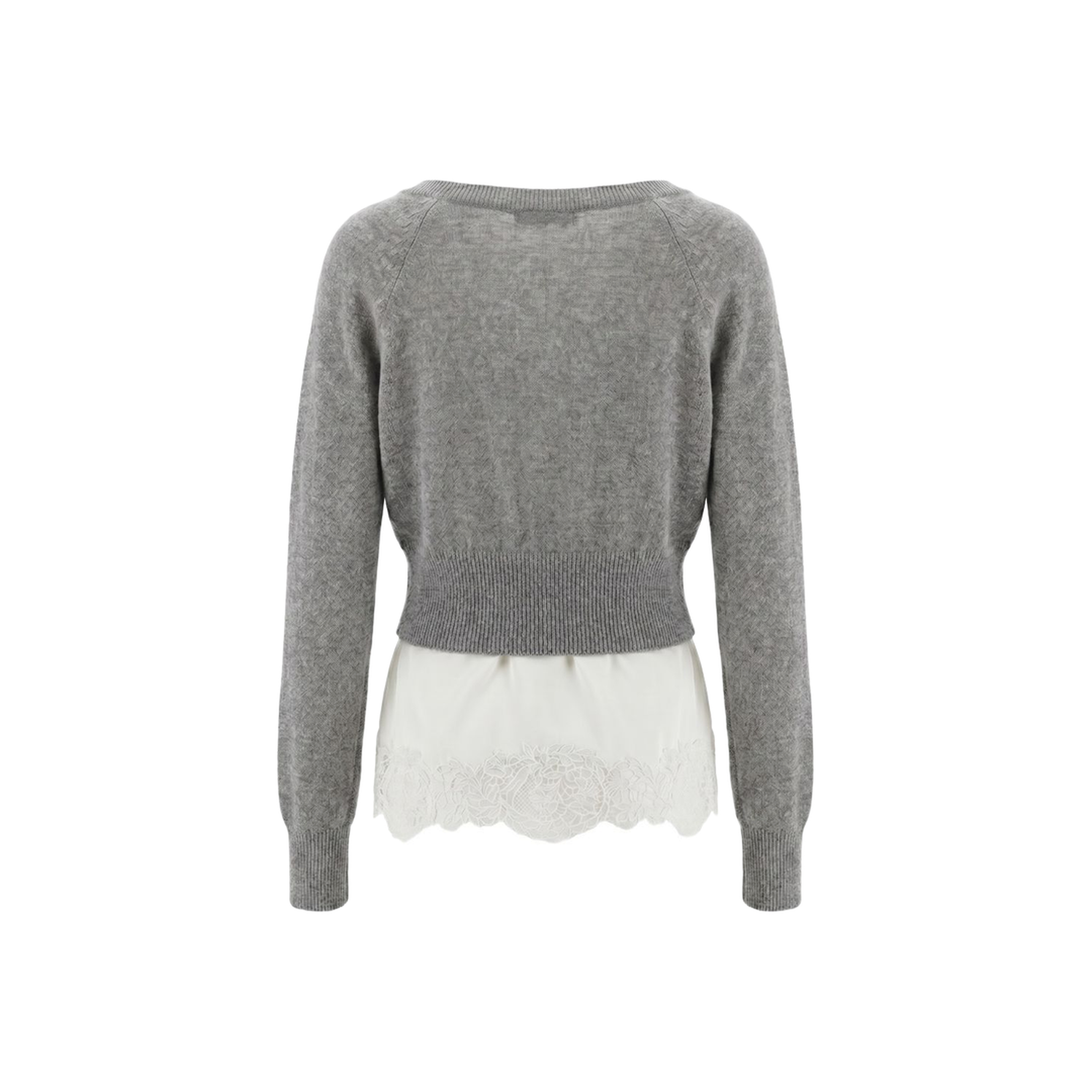 MAYFEYR - Ermanno Scervino - Sweaters Grey - D492N300APPYUN1704