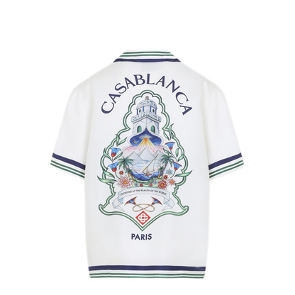 MAYFEYR - Casablanca - Hotel Emblem S/S Shirt - MPF26SH00301HOTEL