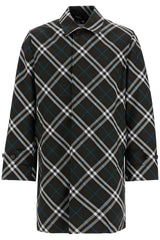 Burberry ered\n\n'checkered nylon car coat