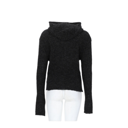MAYFEYR - Our Legacy - Compact Zip Sweater - W2263CCMCHARCOALMELANGEFUZZYALPACA