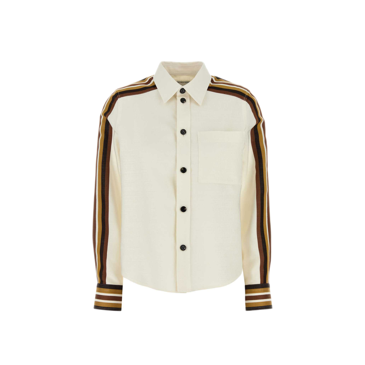 MAYFEYR - Bottega Veneta - Ivory Shirt Band Sleeves - 837826V5P001235