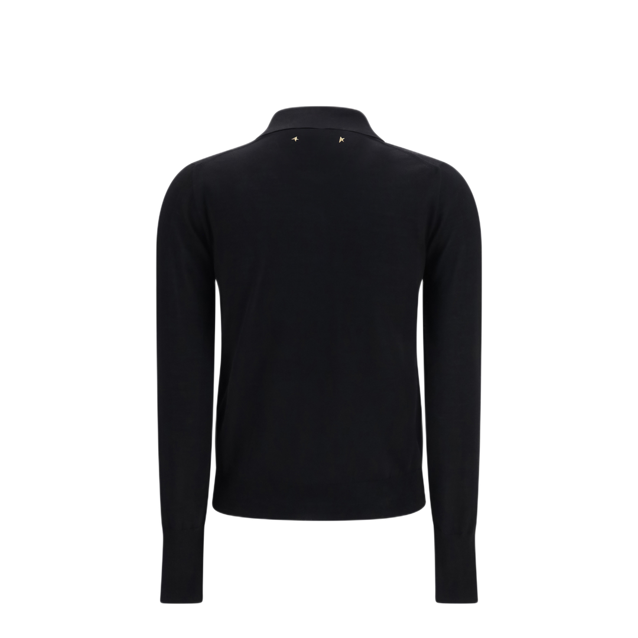 MAYFEYR - Golden Goose - Long Sleeve Merino Wool Polo - GWP01354P00104190100