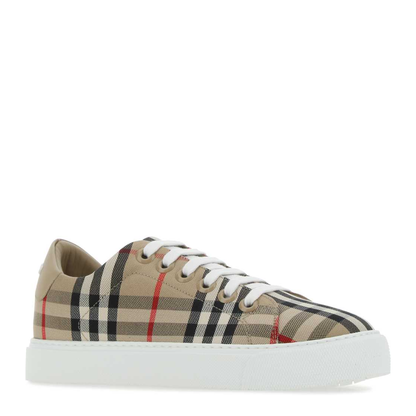 MAYFEYR - Burberry - Embroidered Canvas Sneakers - 8049777A7026