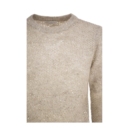 MAYFEYR - Brunello Cucinelli - Flower Lace Sweater - MFA790100C9984