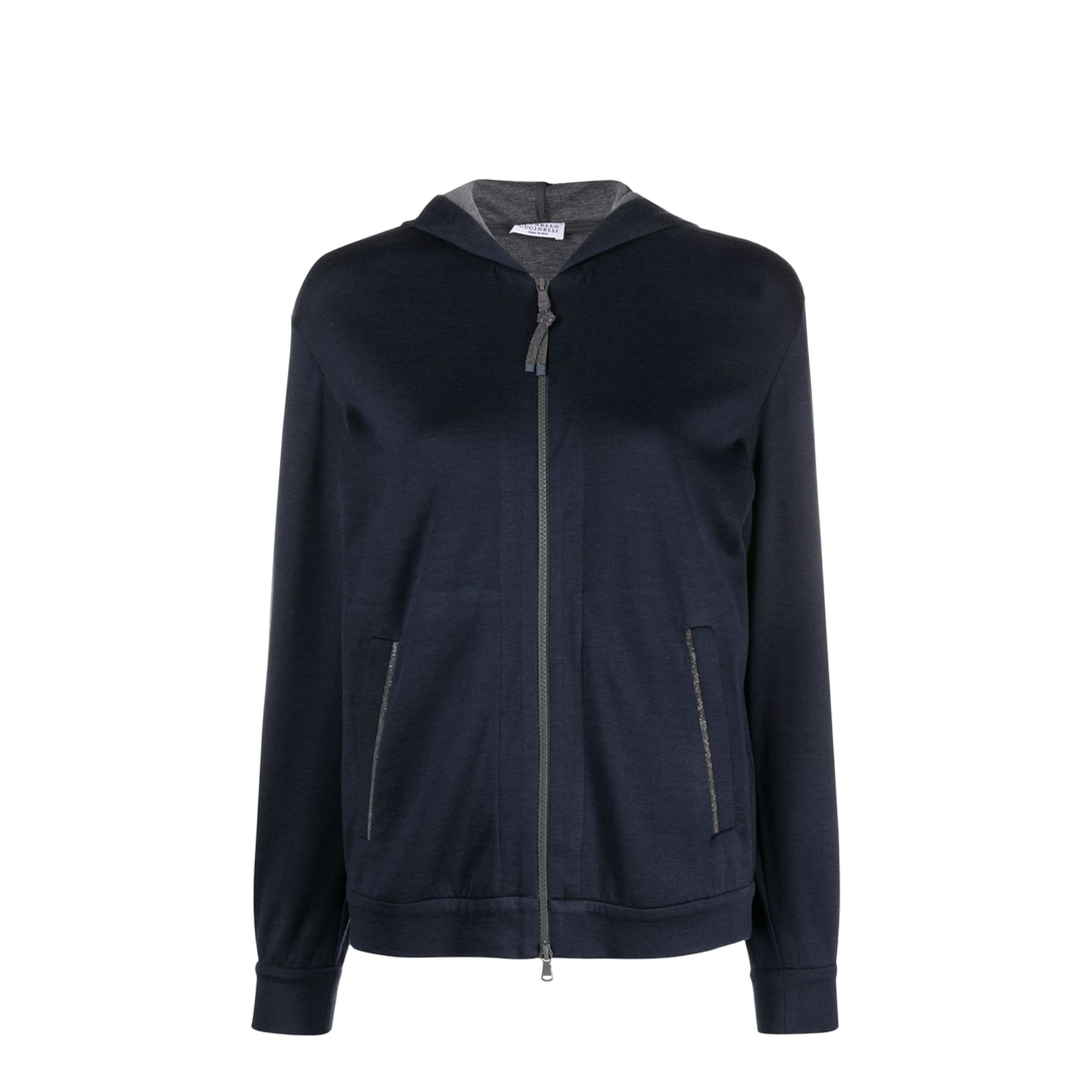 Cotton and Silk Hoodie