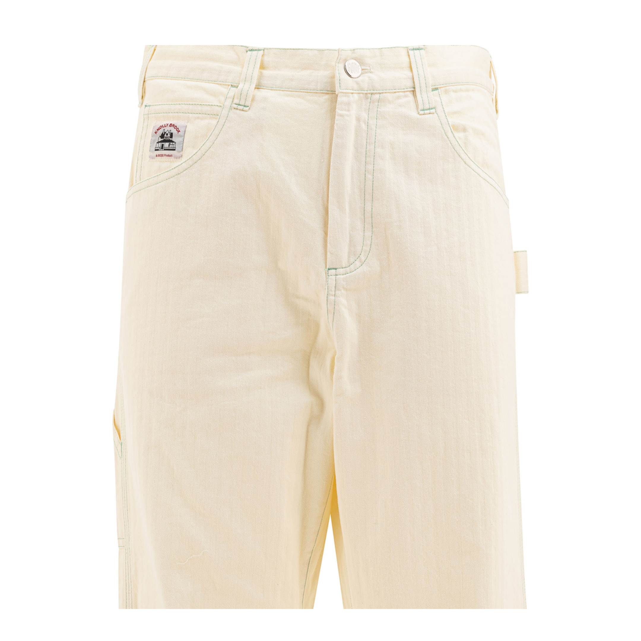 MAYFEYR - Bode - Cotton Work Pants - MRS25BT004IVORY