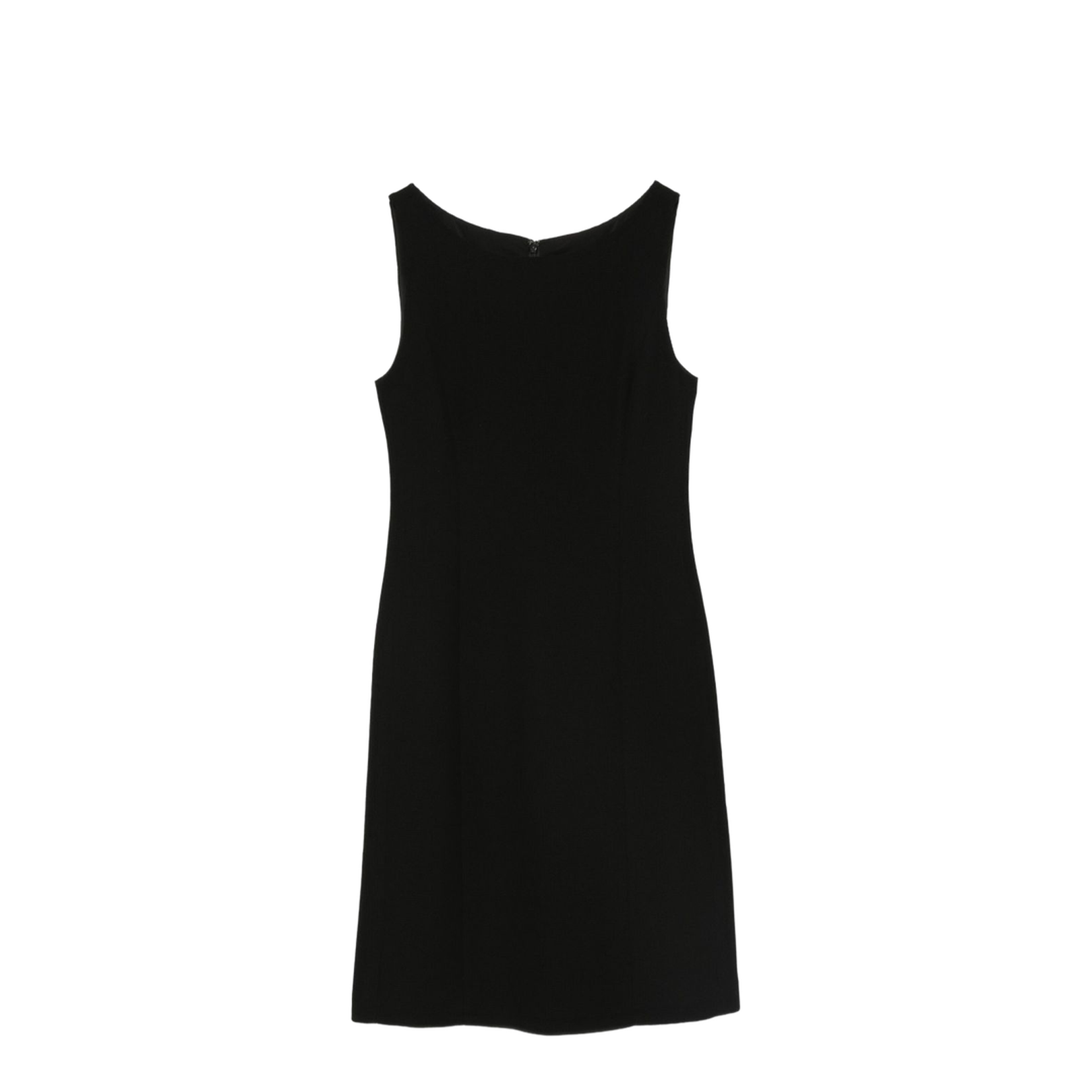 Waffle-weave Technical Fabric Sheath Dress