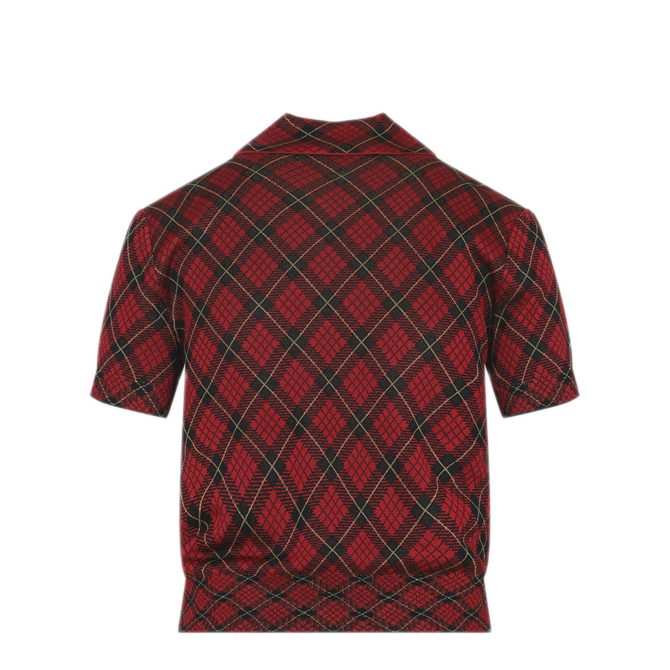 MAYFEYR - Alexander Mcqueen - Microcheck Polo - 858329Q1BGE6130