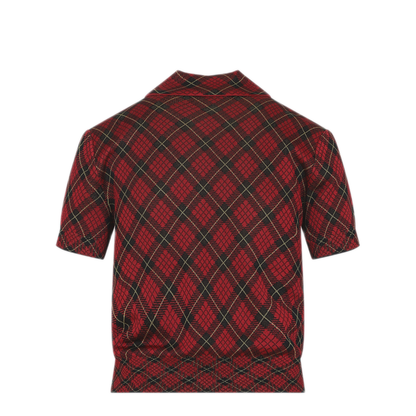 MAYFEYR - Alexander Mcqueen - Microcheck Polo - 858329Q1BGE6130