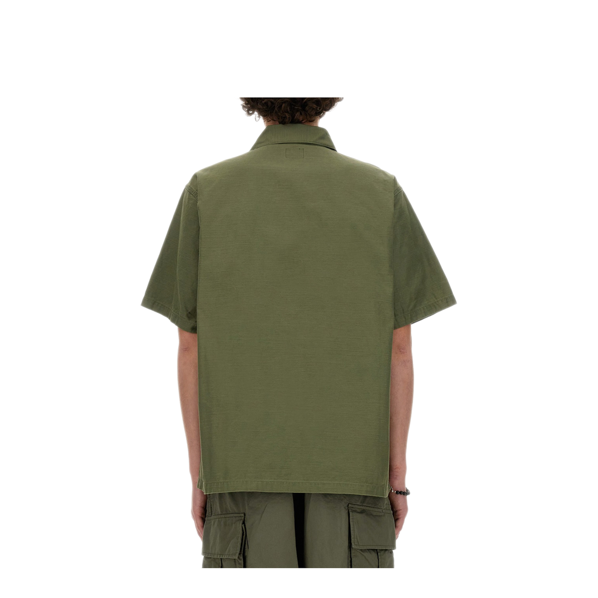 MAYFEYR - Needles - Cotton Shirt - OT215AOLIVE
