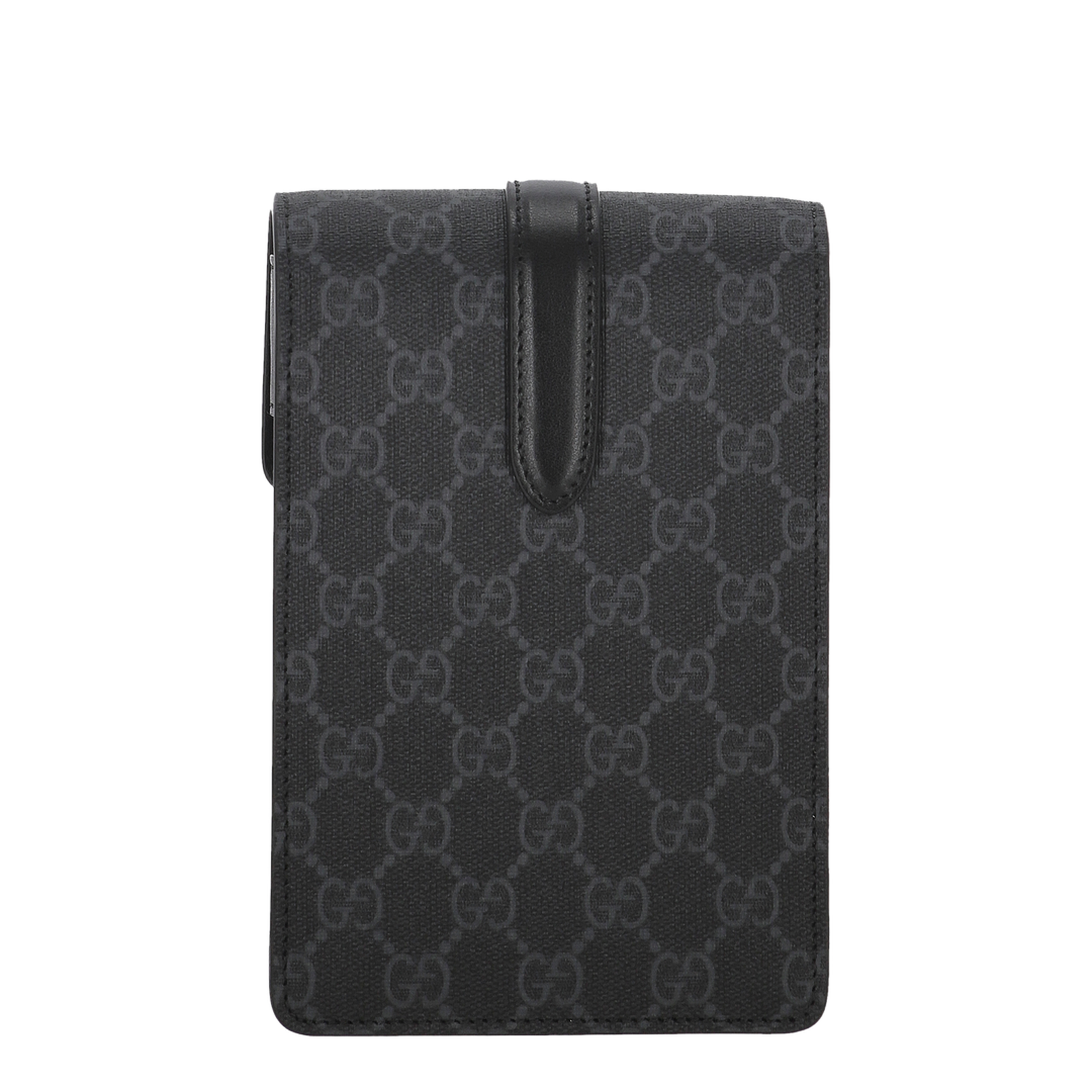 GG Black Mini Canvas Bag - Gray