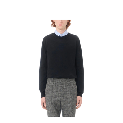 MAYFEYR - Valentino - Wool Jumper With Vlogo Embroidery - VKC38PBH90NO