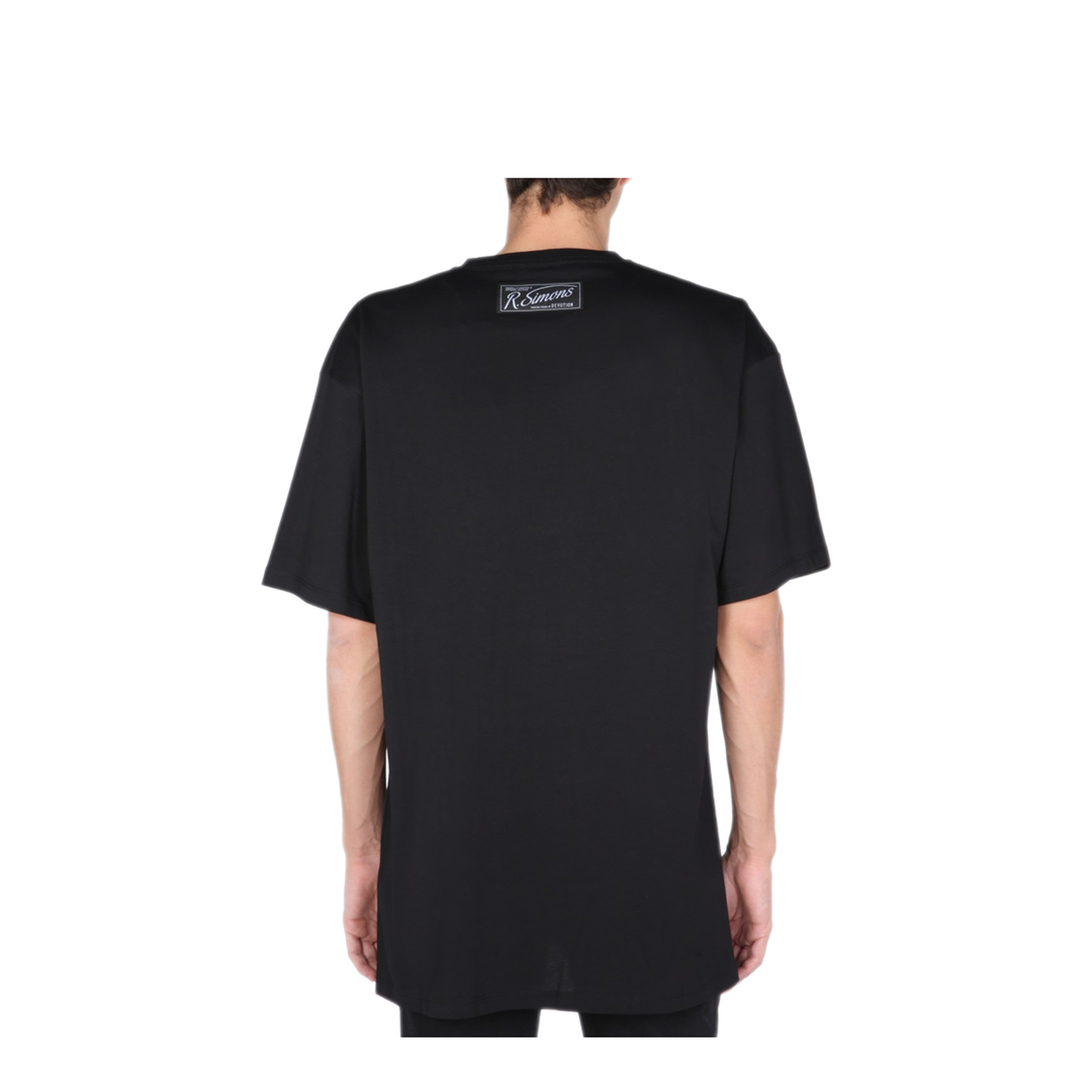 MAYFEYR - RAF SIMONS - Crew Neck T Shirt With Printed Details - 212M130190010099