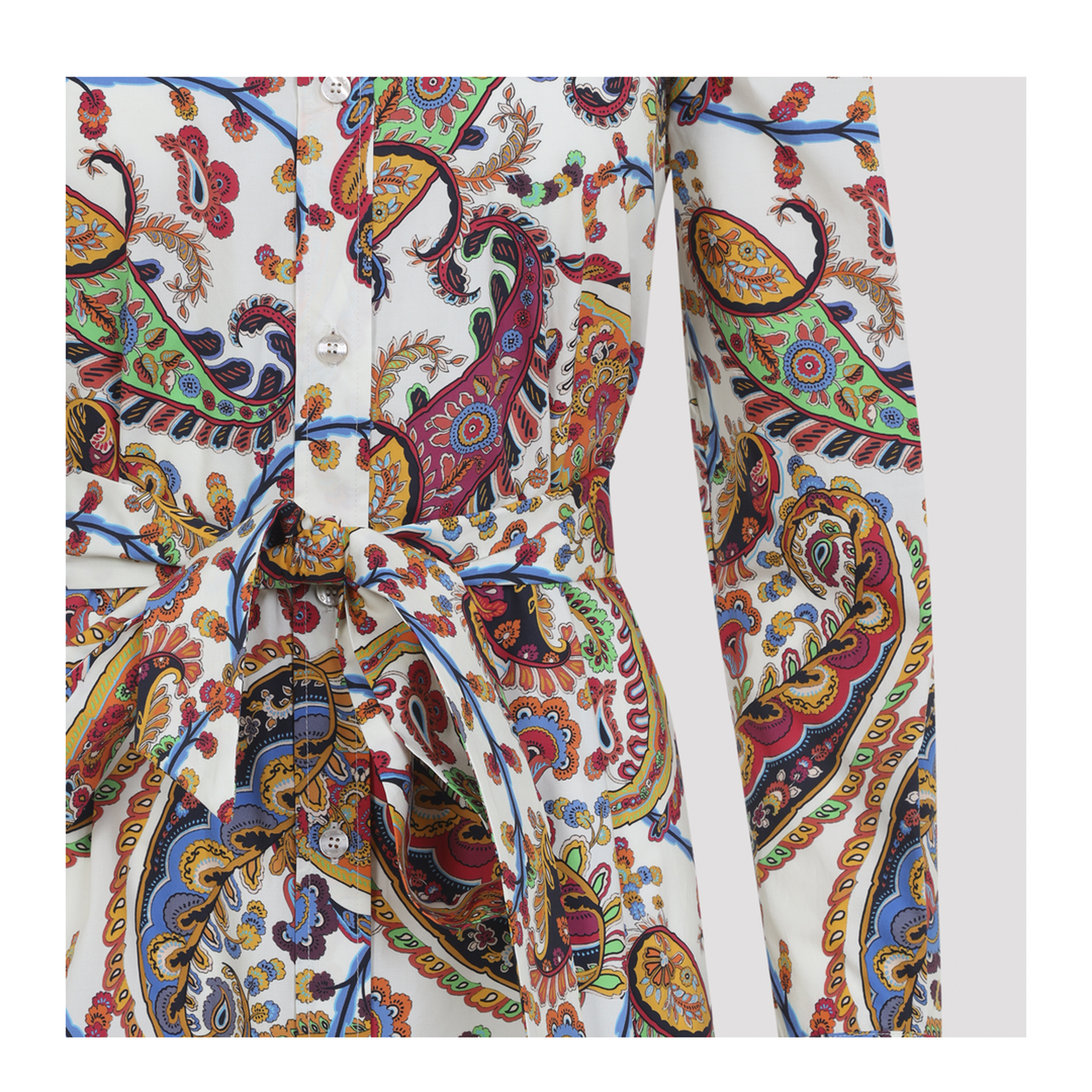 MAYFEYR - Etro - Belted Midi Dress - WRHA0521AKH82