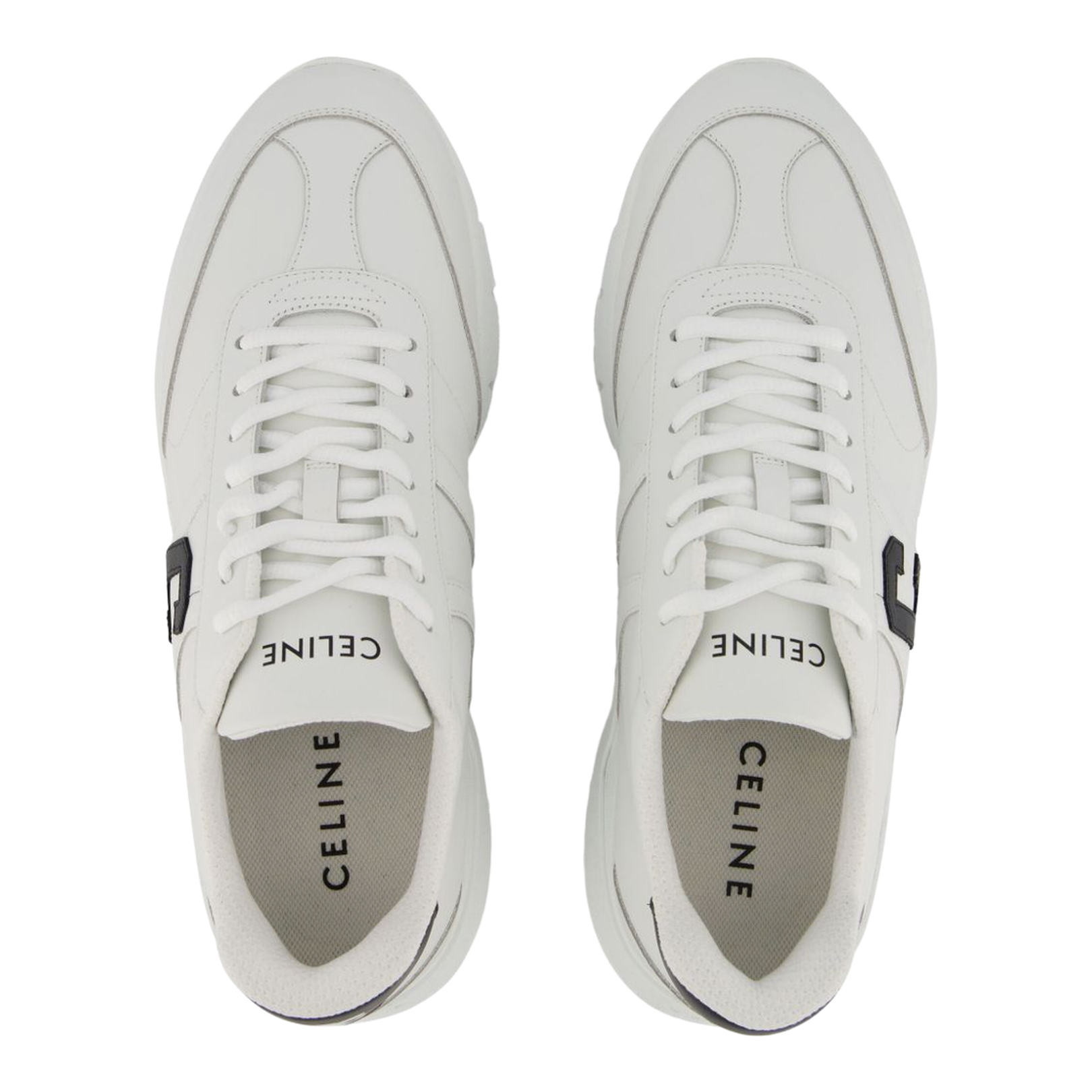Runner CR-02 Low Lace-Up Sneaker in Calfskin