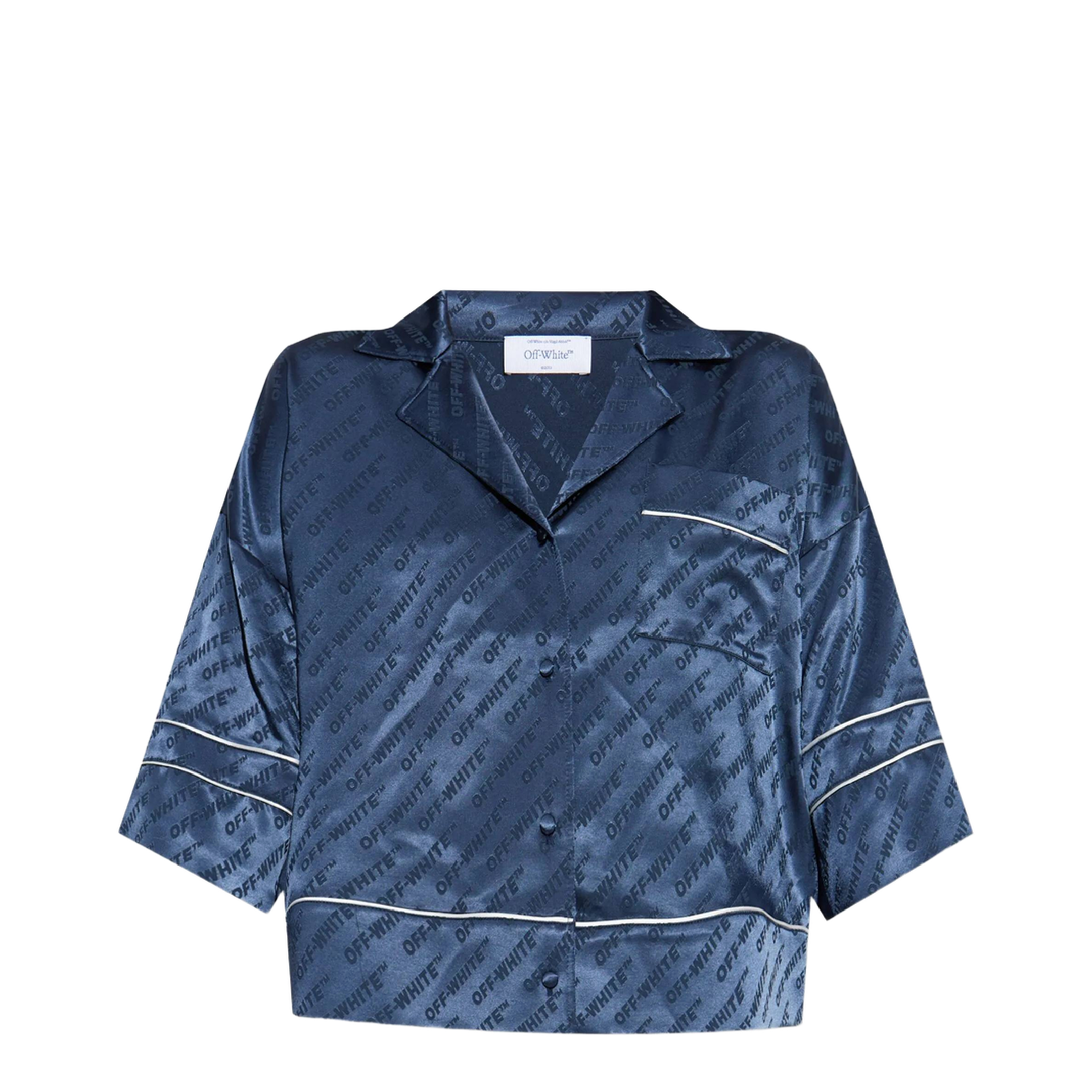 Satin Shirt Monogram