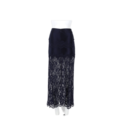 MAYFEYR - RABANNE - Midi Skirt In Lace And Jersey - 26AJJU021PA0170P481