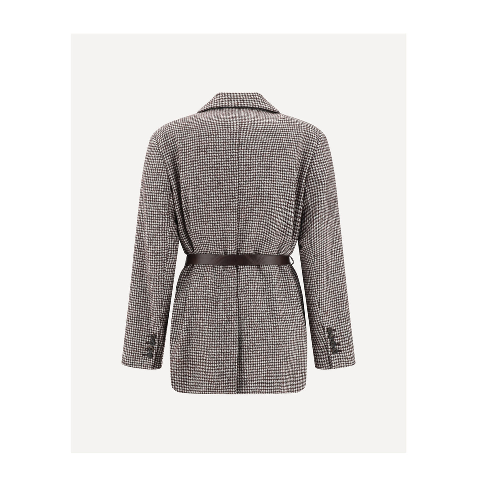 Lapel Collar Long Sleeve Button Cuff Shirt