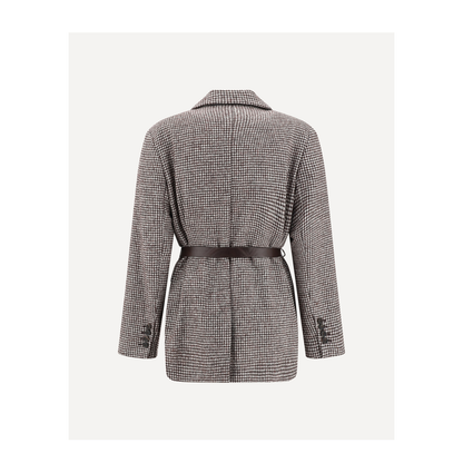 Lapel Collar Long Sleeve Button Cuff Shirt
