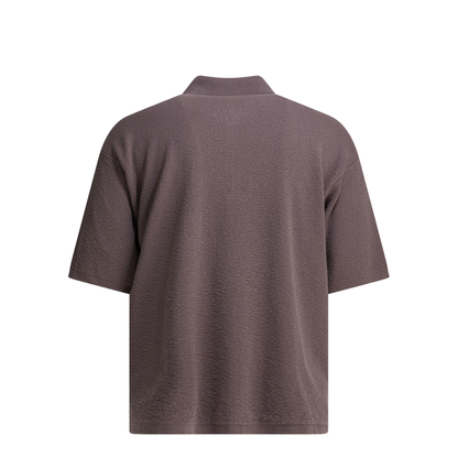 MAYFEYR - Stone Island - Polo Shirt With Half Zipper And Logo - 5100021S01B9V008F