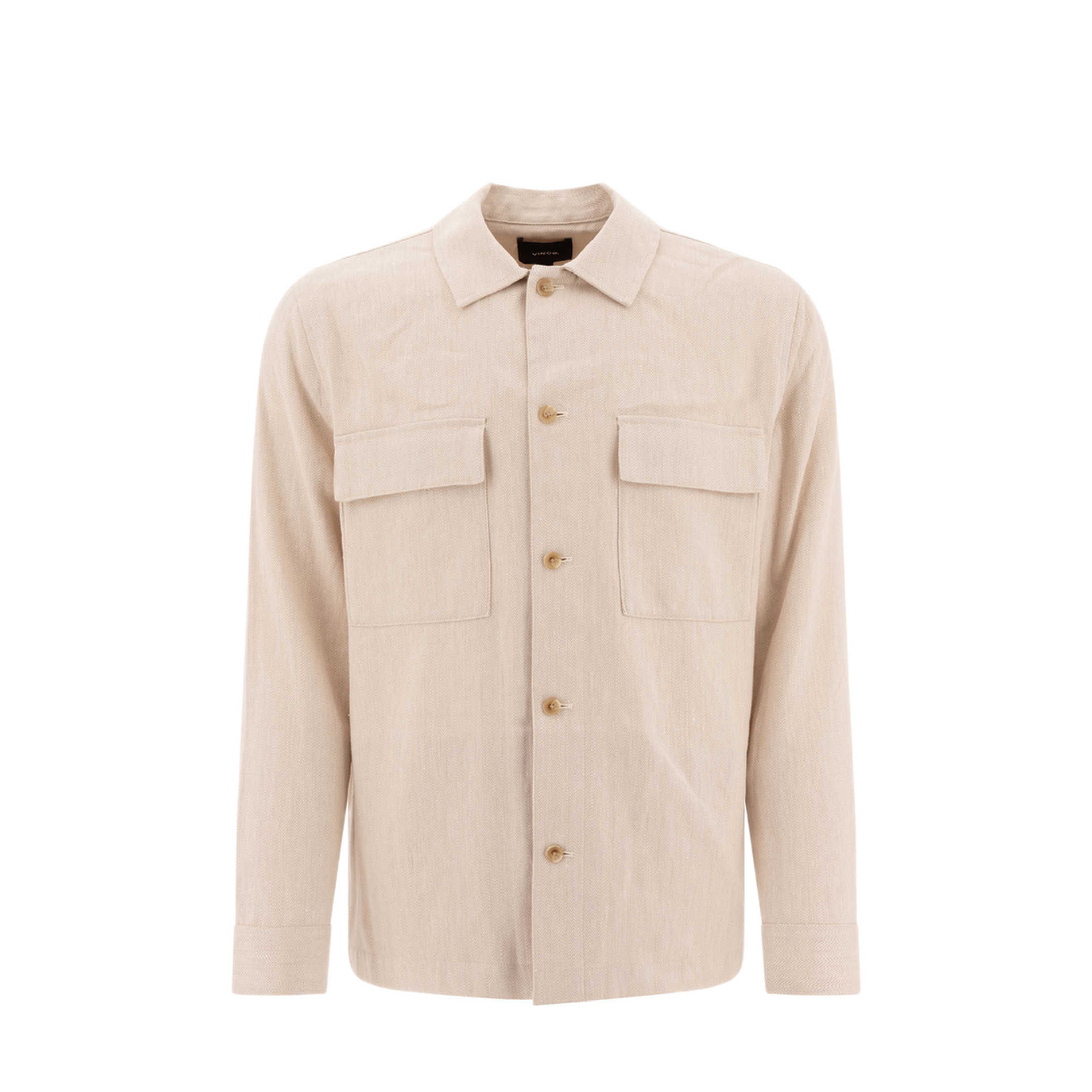 MAYFEYR - Vince - Linen Overshirt - M08154059A115NAT