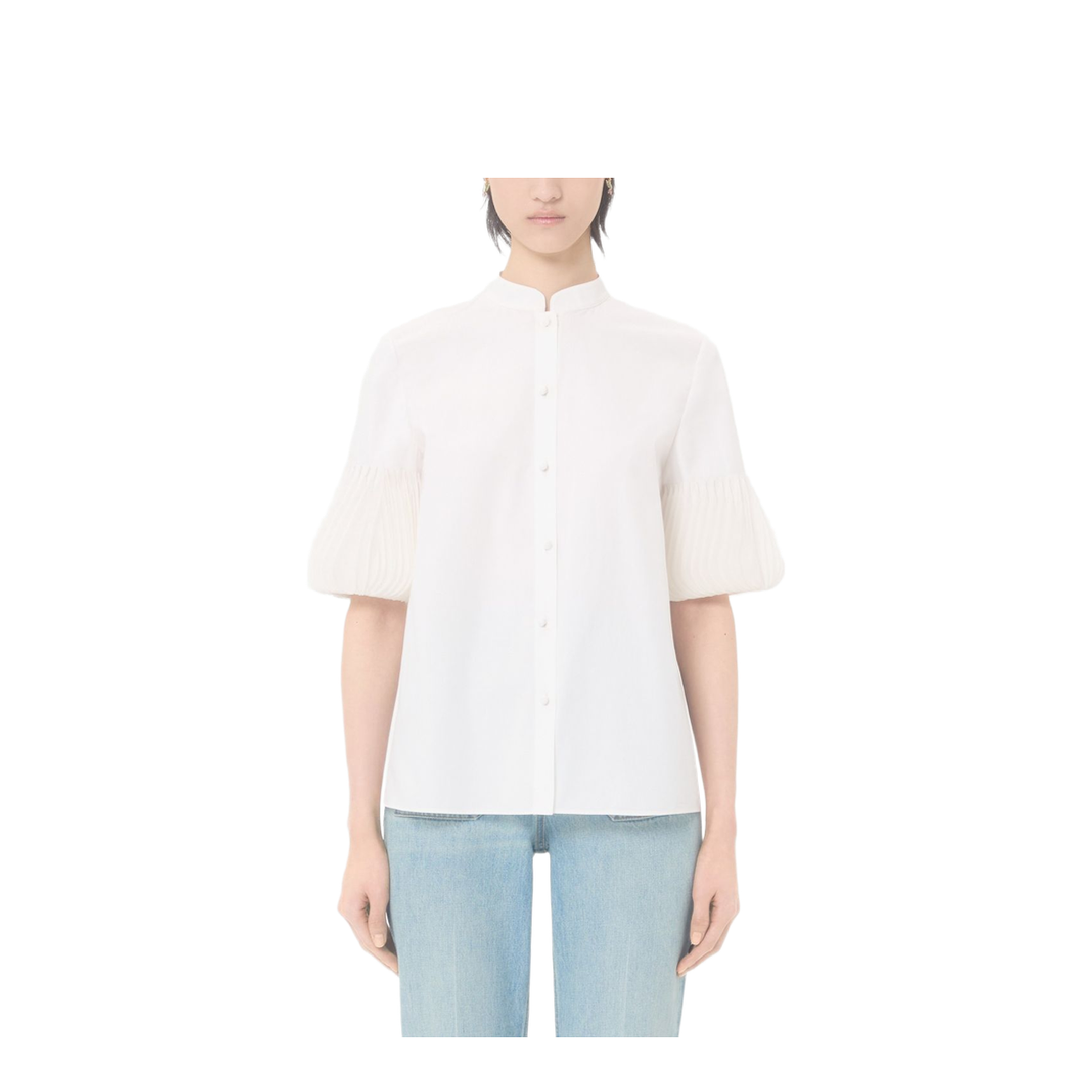 Embroidered Cotton Shirt