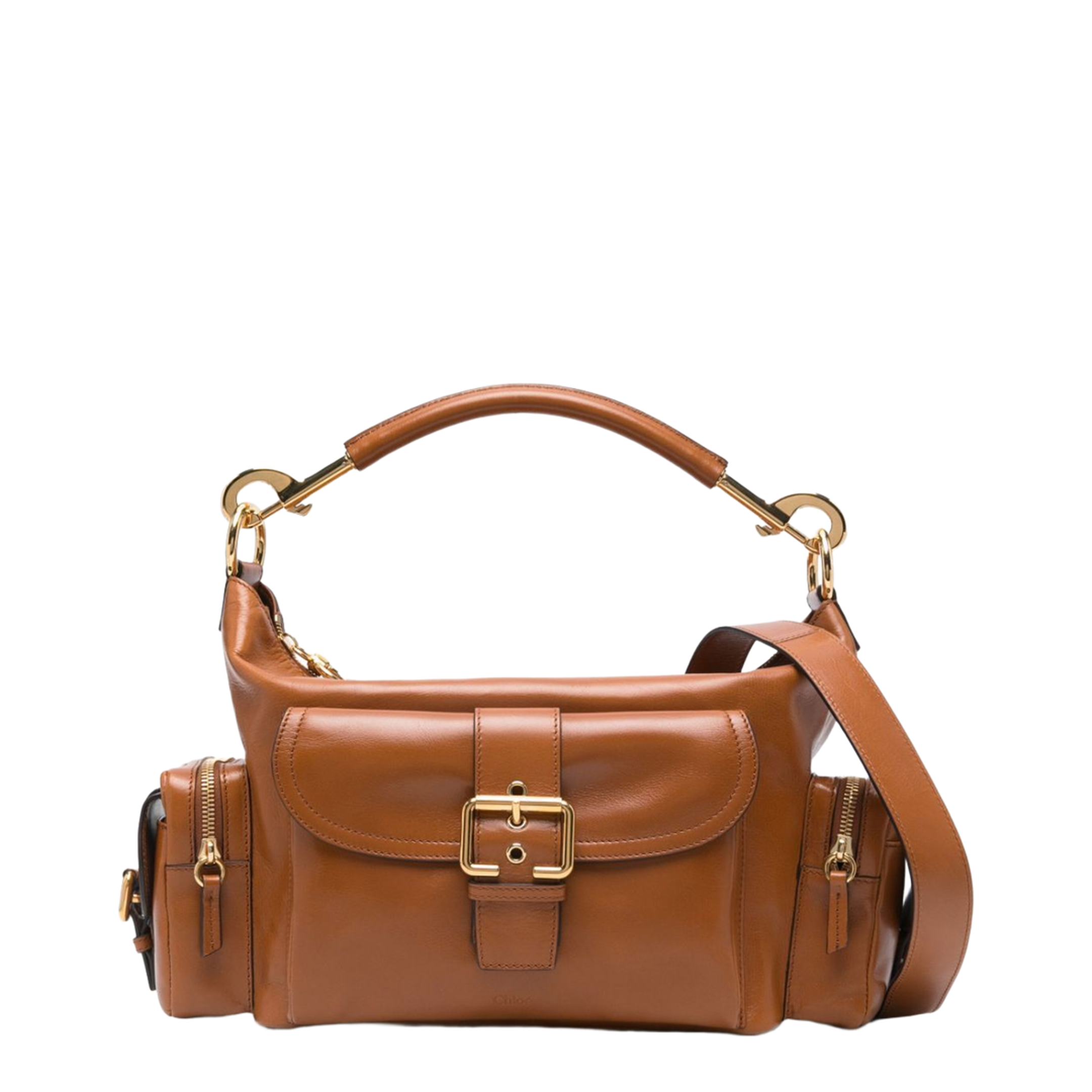 MAYFEYR - Chloè - Shiny Leather Camera Bag - CHC24AS533N83