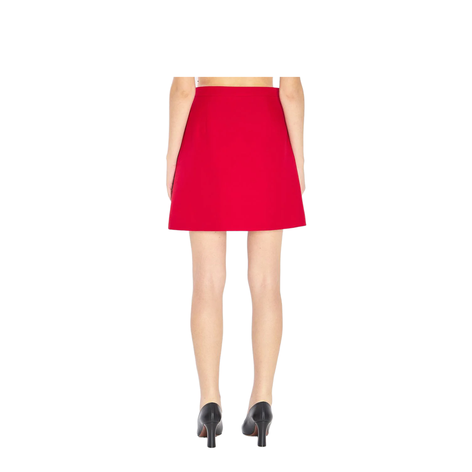 Mini Skirt In Crepe Couture