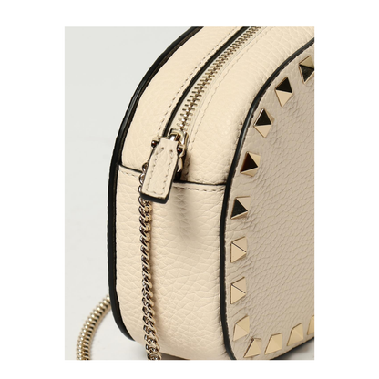 Rockstud Mini Leather Crossbody Bag