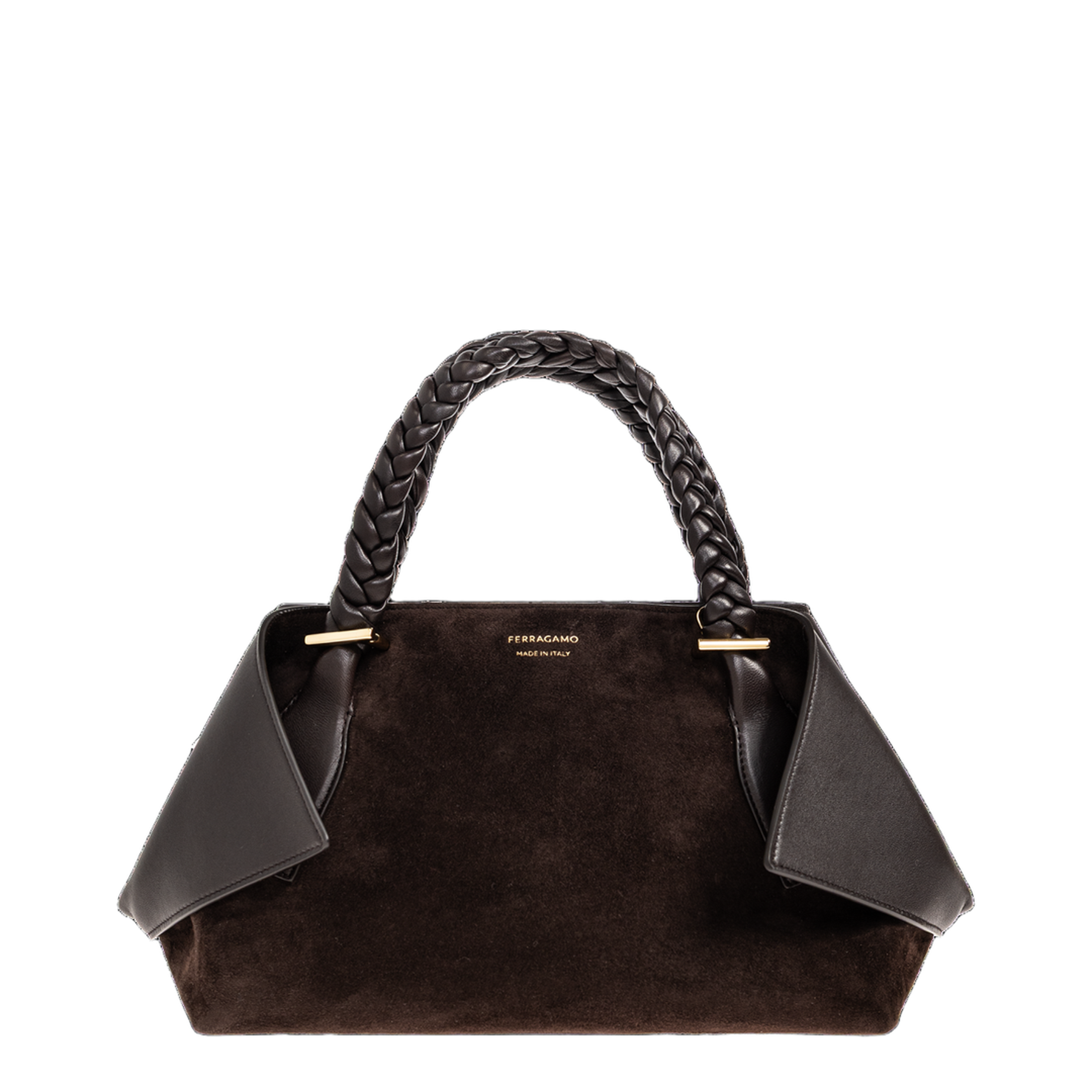 Suede Handbag
