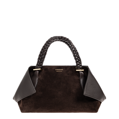 Suede Handbag