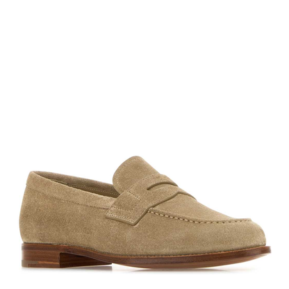 MAYFEYR - Church's - Heswall W Dove Grey Suede Loafers - DD00959CAF0AHP