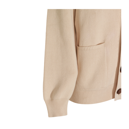 Cotton V-Necked Cardigan