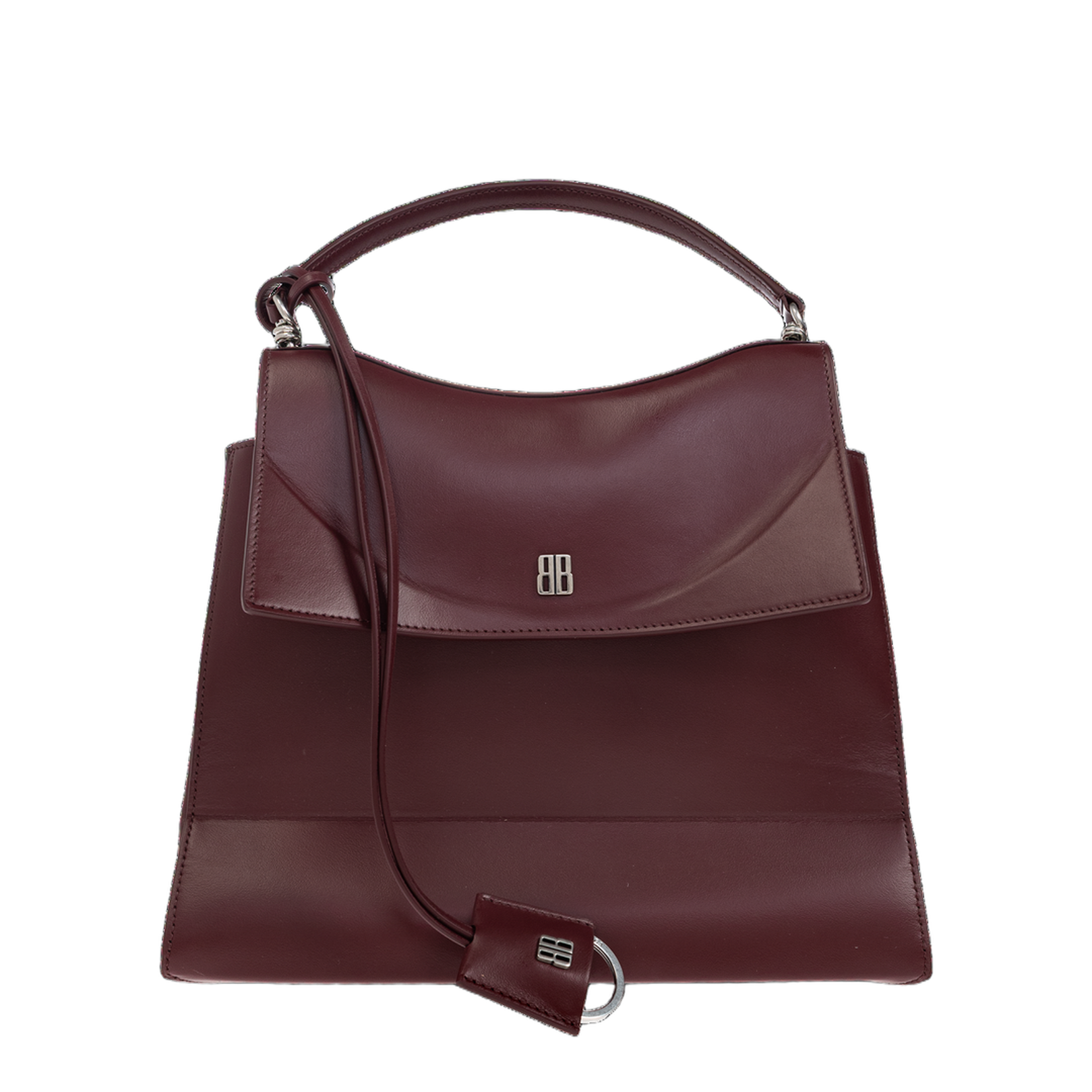 Nano Handbag Medium in Dark Burgundy