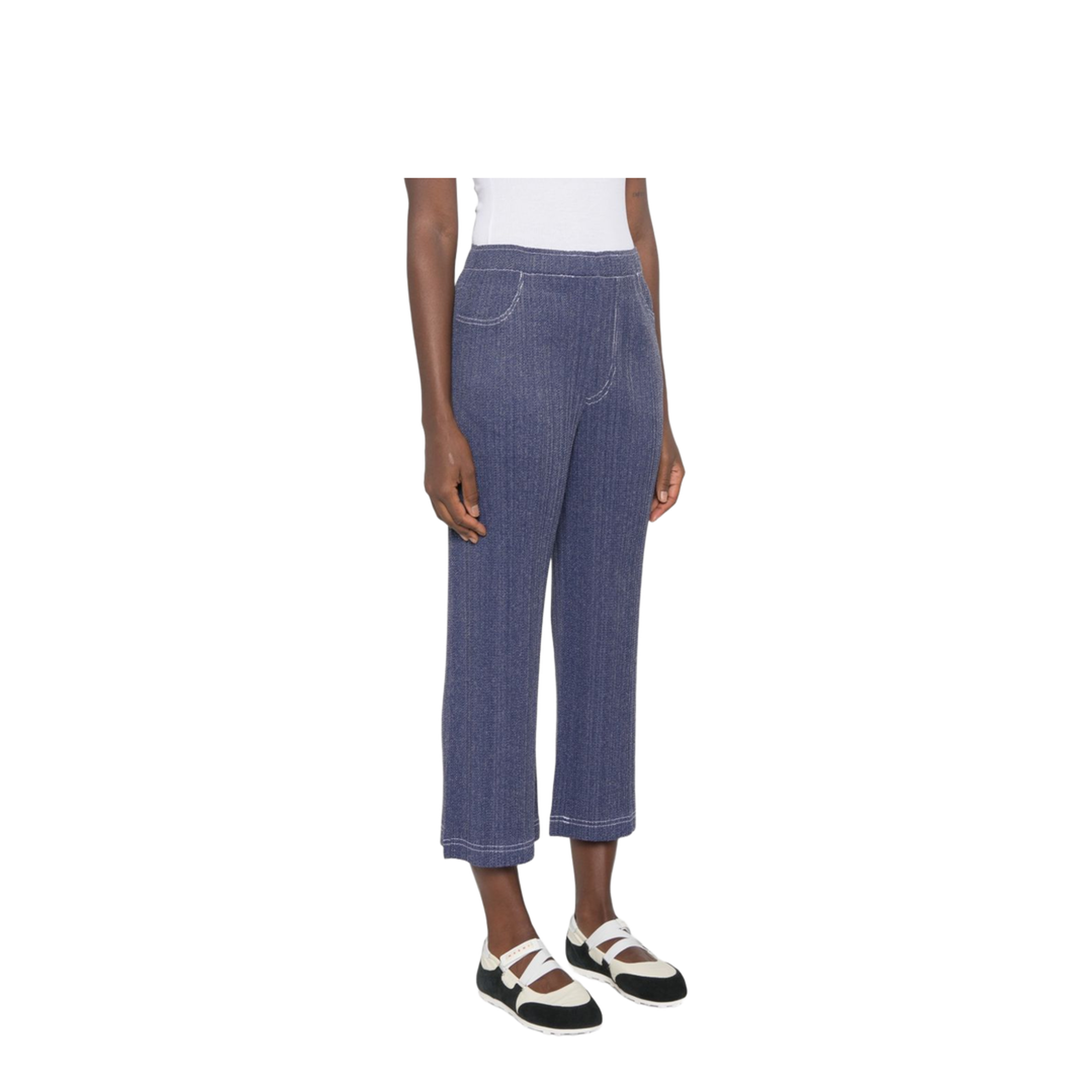 MAYFEYR - Pleats Please - Trousers Navy - PP66JF21375