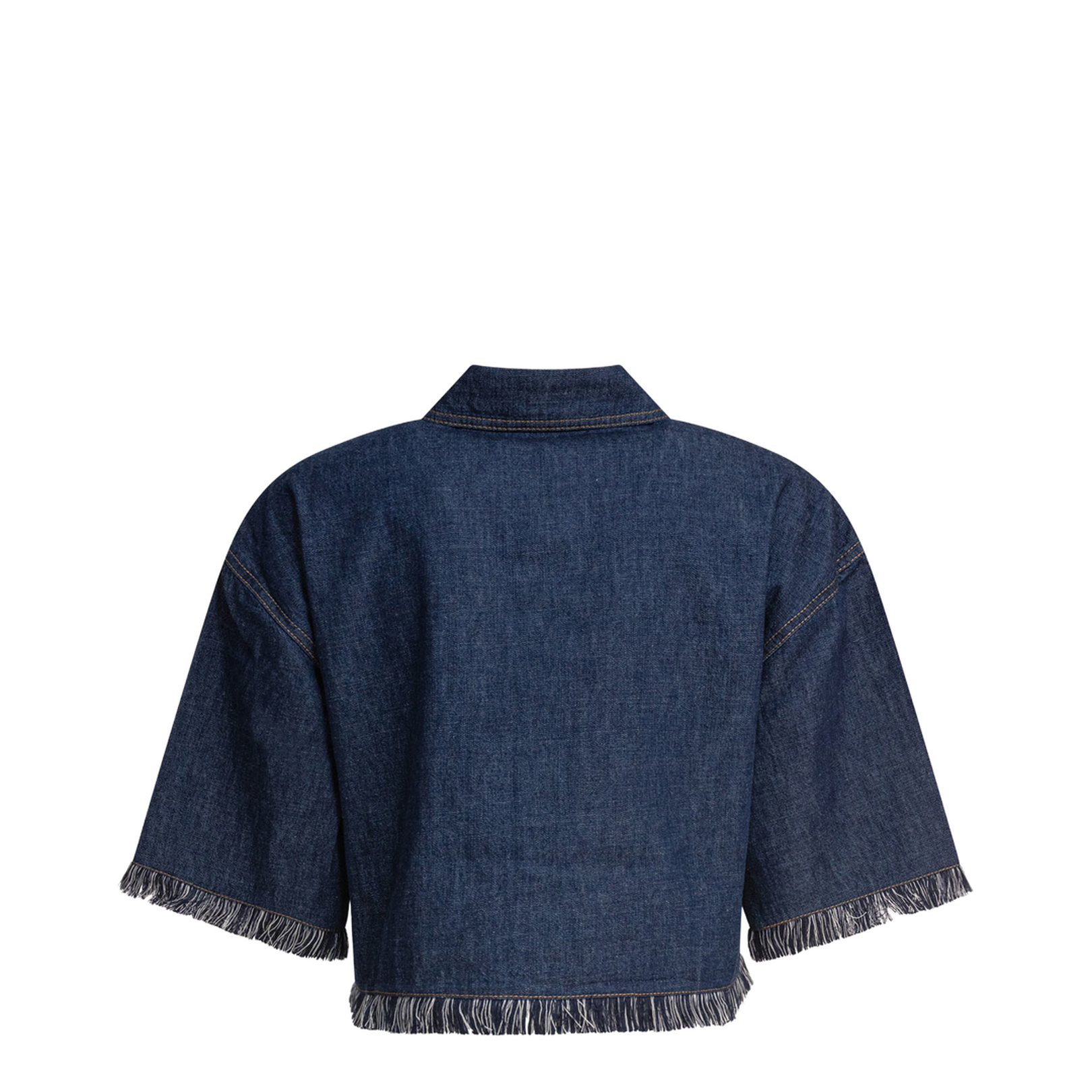 Rhiannon Fringe Denim Shirt