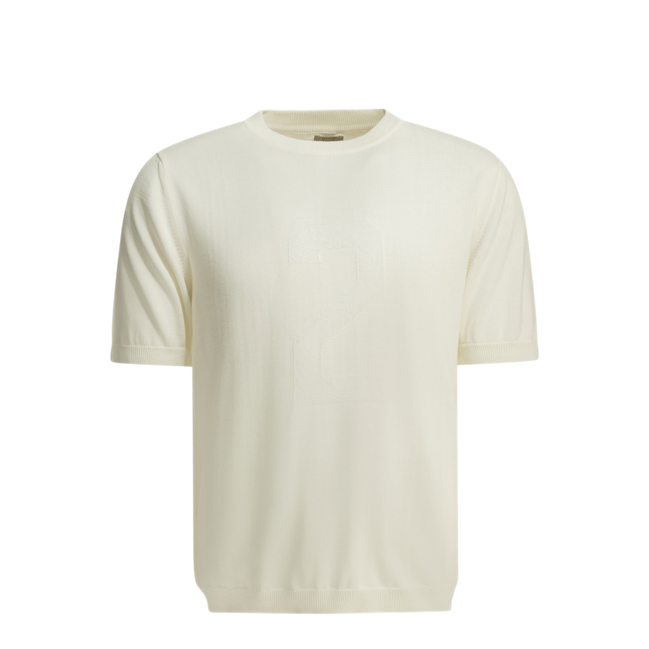 MAYFEYR - Rakkì - T Crown Crew Neck T Shirt - TCROWNNMBIANCOLATTE